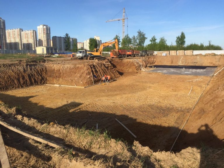 Рытье Котлована в Спб Экскаватором, Вырыть Котлован под фундамент